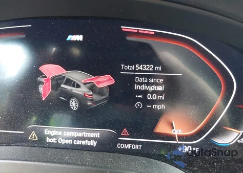 2021 BMW X4 xDrive30I из США, поврежденный, VIN 5UX2V1C02M9H50286